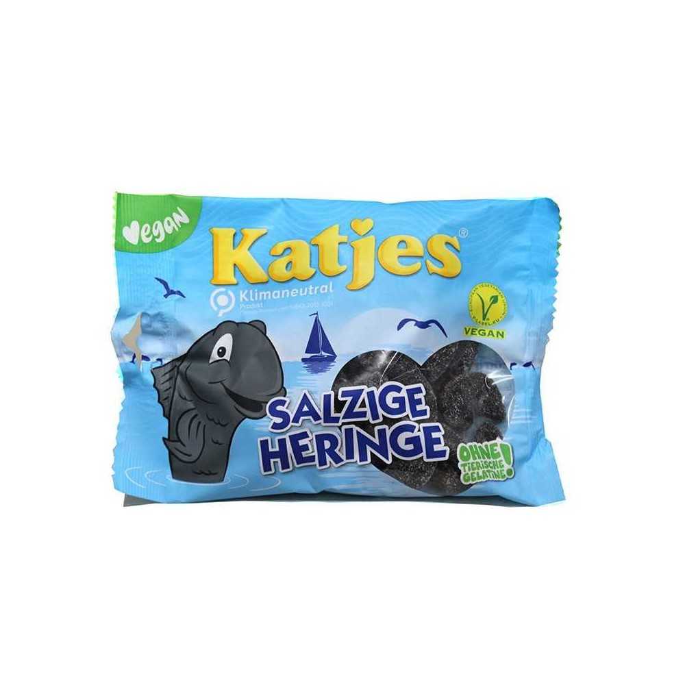 Katjes Salzige Heringe 175g/ Salty Liquorice Fishes