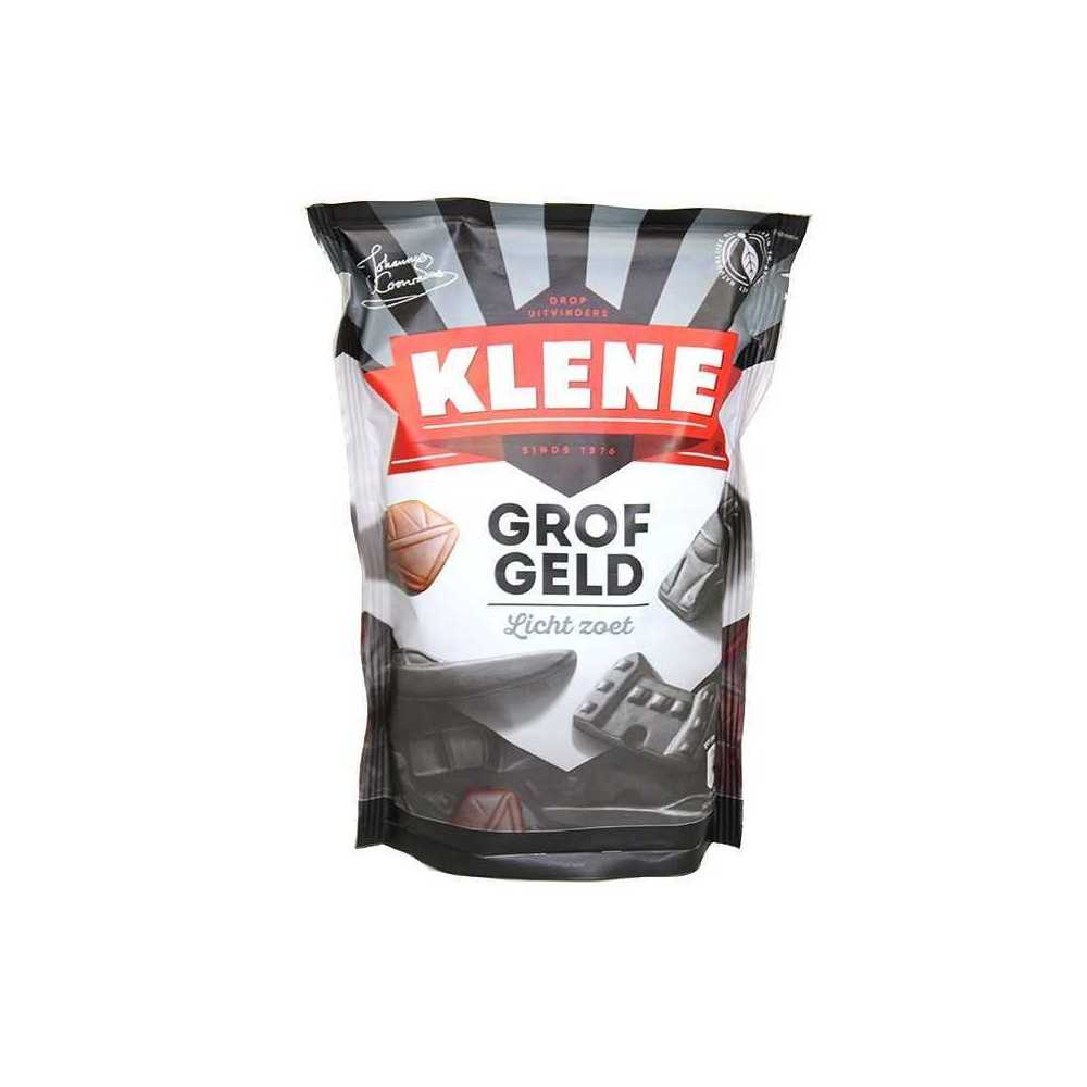 Klene Grofgel Licht Zout 250g/ Lighty Salted Licorice