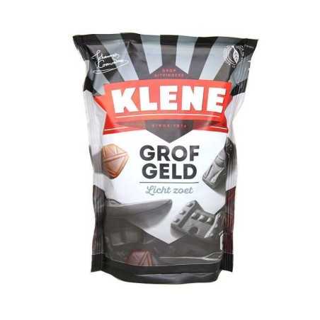 Klene Grofgel Licht Zout 250g/ Lighty Salted Licorice