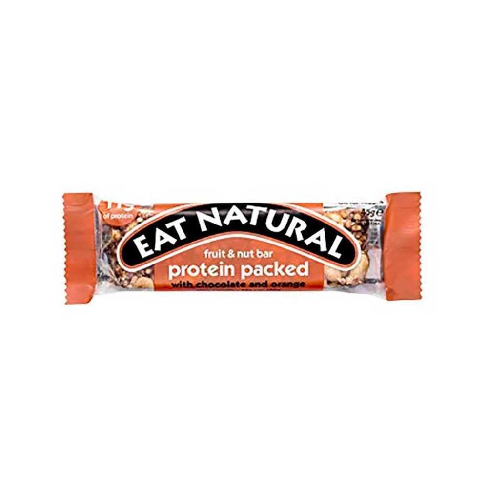 Eat Natural protein packed with chocolate and orange Bar / Barrita Cereales Chocolate y Naranja 45g