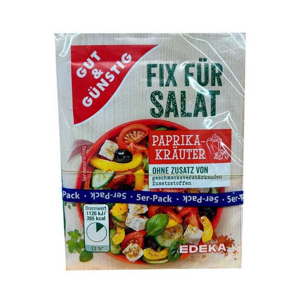 Gut&Günstig Fix Für Salat Paprika-Kräuter / Mezcla para Ensalada con Pimentón y Hierbas x5