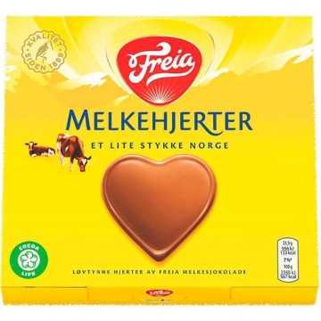 Freia Melkehjerter / Corazones de Chocolate con Leche 130g