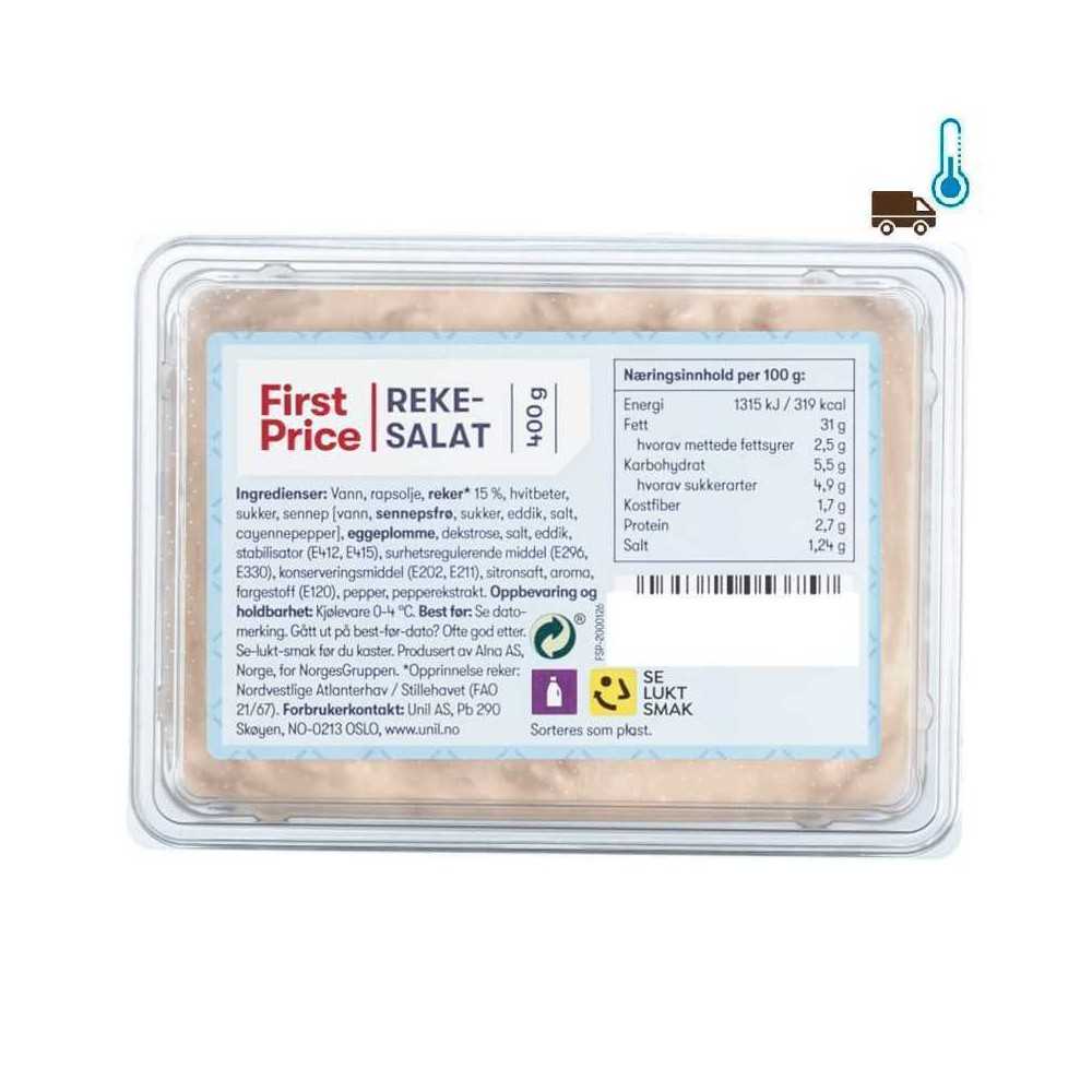 First Price Rekesalat / Ensalada de Gambas 400g