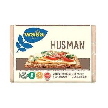 Wasa Knäckebröd Husman / Pan Crujiente de Centeno 260g