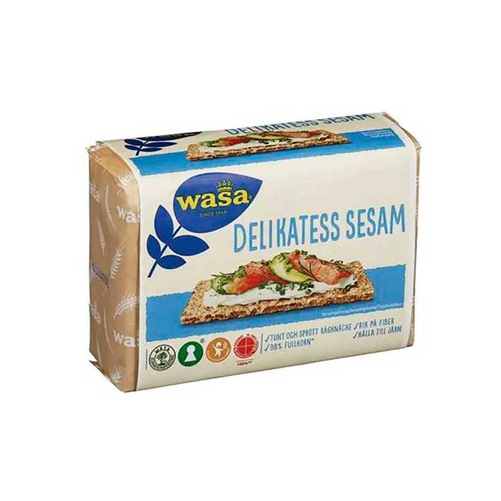 Wasa Delikatess Sesam / Rye Bread with Sesame 285g