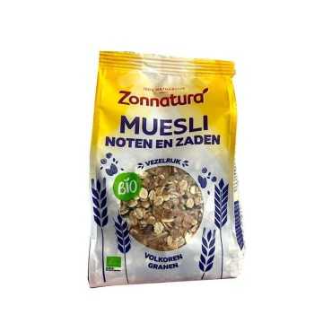 Zonnatura BIO Muesli Noten Zaden / Muesli de Nueces y Semillas 375g