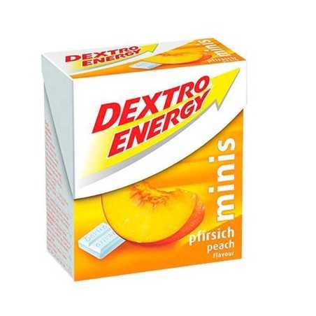 Dextro Energy Minis Pfirsich / Caramelos Energéticos Sabor Melocotón 50g