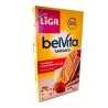 Liga BelVita Sandwich Yoghurt Aardbeinsmaak / Sandwich Cookies with Yoghurt and Strawberries 300g