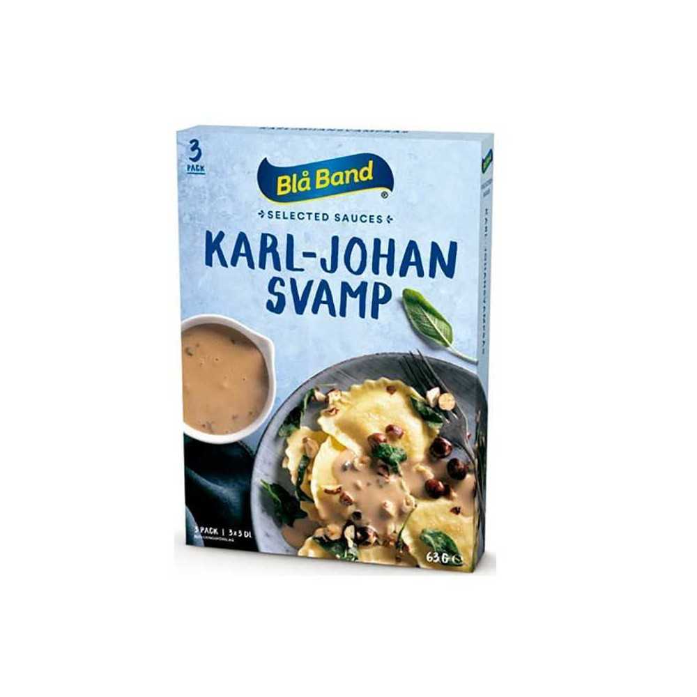 Blå Band Karl-Johan Svampsås / Mushrooms Sauce x3