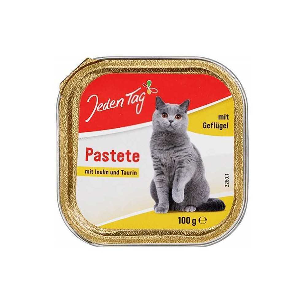 Jeden Tag Pastete mit Gefügel / Comida para Gatos con Ave 100g