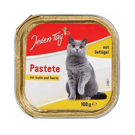 Jeden Tag Pastete mit Gefügel / Comida para Gatos con Ave 100g