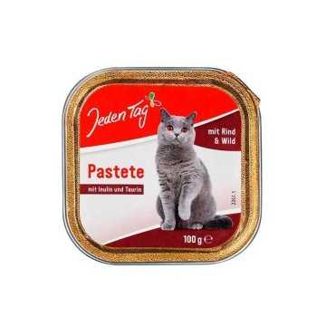 Juwel Feine Pastete mit Stückchen Wild&Rind / Cat food Beef 100g