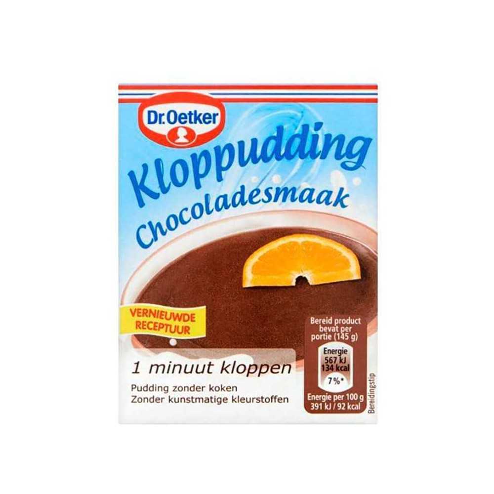 Dr. Oetker Kloppudding Chocoladesmaak / Puding Chocolate 80g