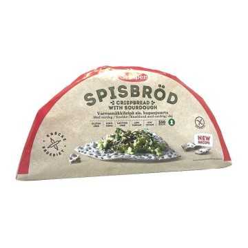 Semper Spisbröd med Surdeg / Crispy Bread with Sourdough Gluten Free 330g