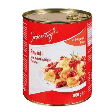 Jeden Tag Ravioli in Bolognese Sauce / Raviolis en Salsa Boloñesa 800g