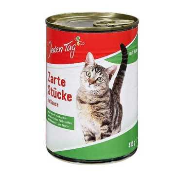 Jeden Tag Katzen Huhn / Cat Food Chicken Flavour 415g