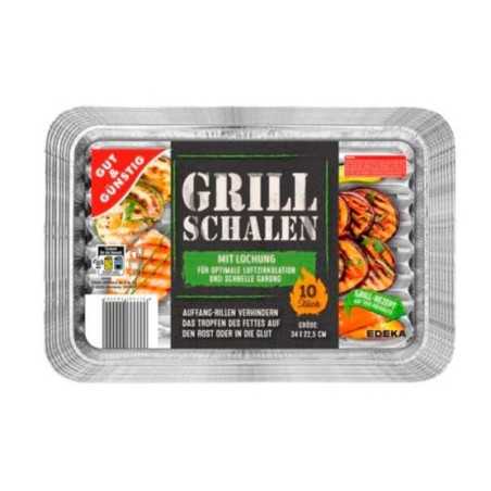 G&G Grill Schalen / Parrilla de Alumnio x10