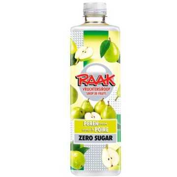 Raak Peren Vruchtensiroop Zero Sugar / Concentrado de Pera Cero Azúcares 75cl