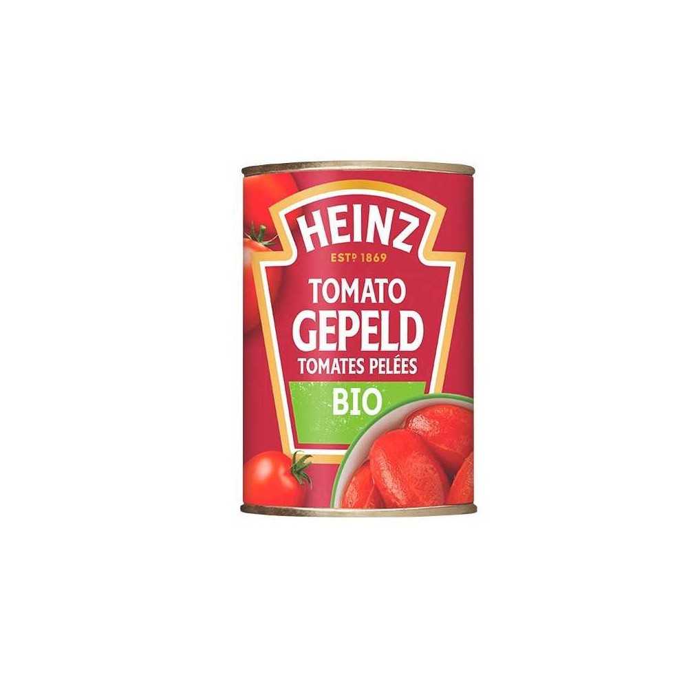 Heinz Bio Tomato Gepeld / Tomates Pelados Bio 400g