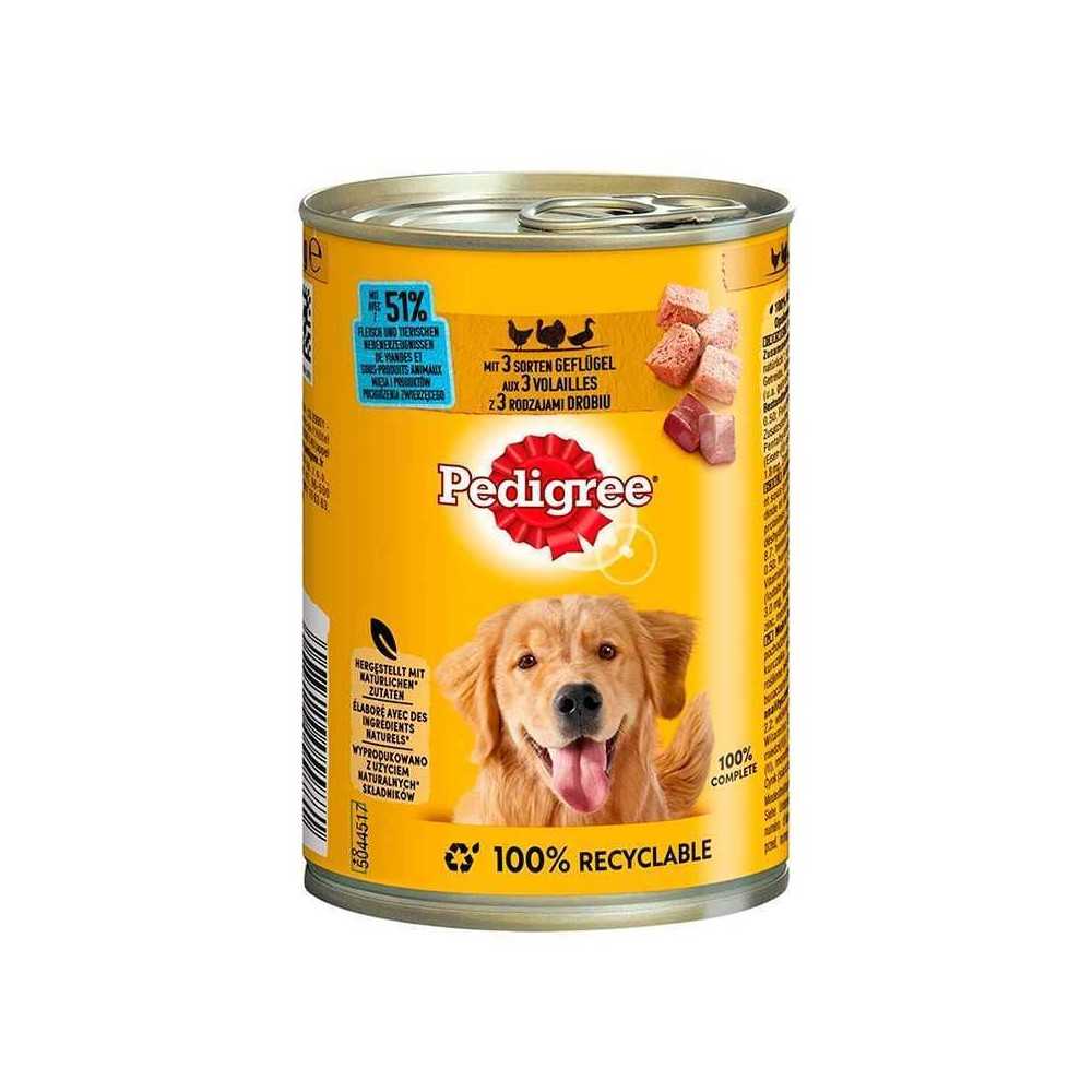 Pedigree Vital 3 Sorten Geflügel / Paté para Perros con 3 tipos de Ave 400g