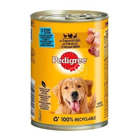 Pedigree Vital 3 Sorten Geflügel / Paté para Perros con 3 tipos de Ave 400g