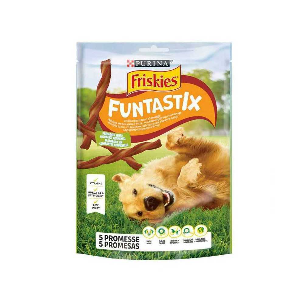 Friskies Funtastix Barritas de Queso y Bacon para Perros 175g / Cheese and Bacon Sticks for Dogs 175g