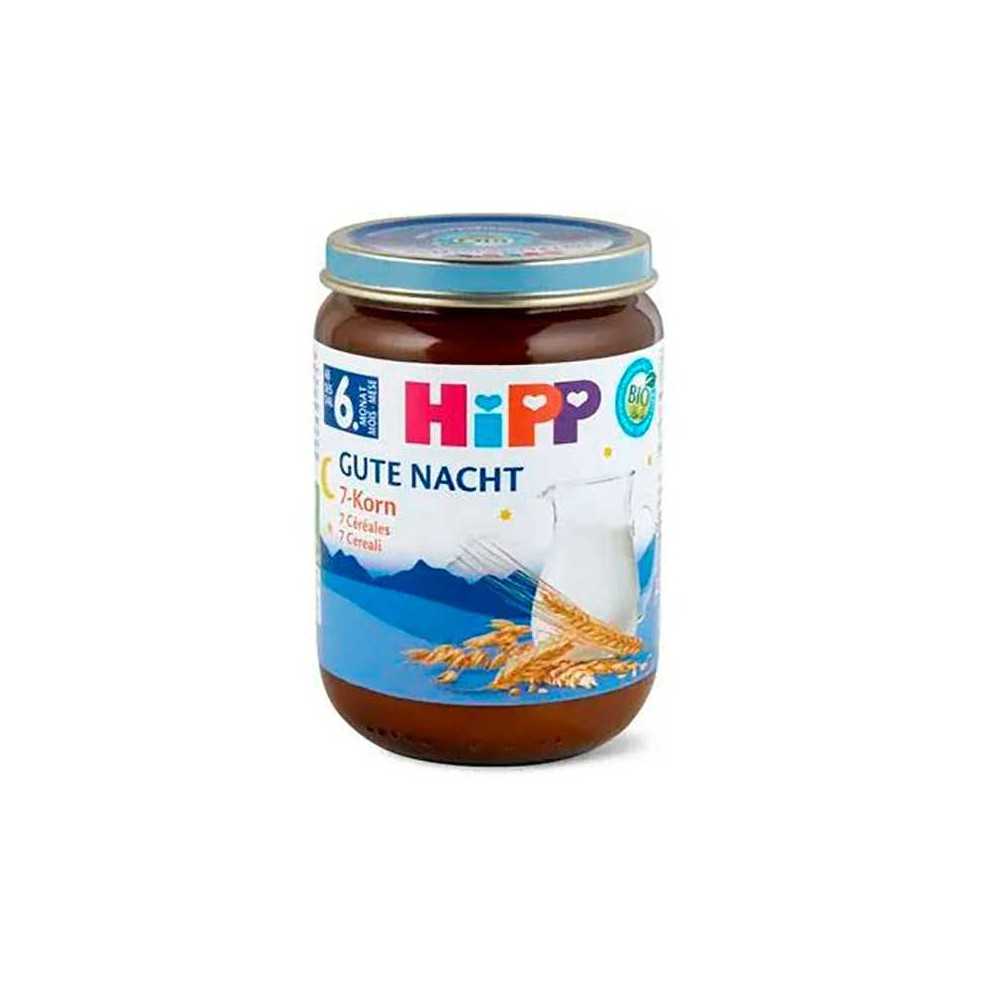 Hipp Babybrei Gute Nacht Grießbrei Pur / Papilla Buenas Noches 7 Cereales 190g