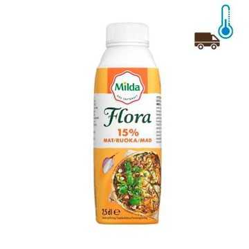 Milda Flora Mat LF 15% / Cream 15% 250ml