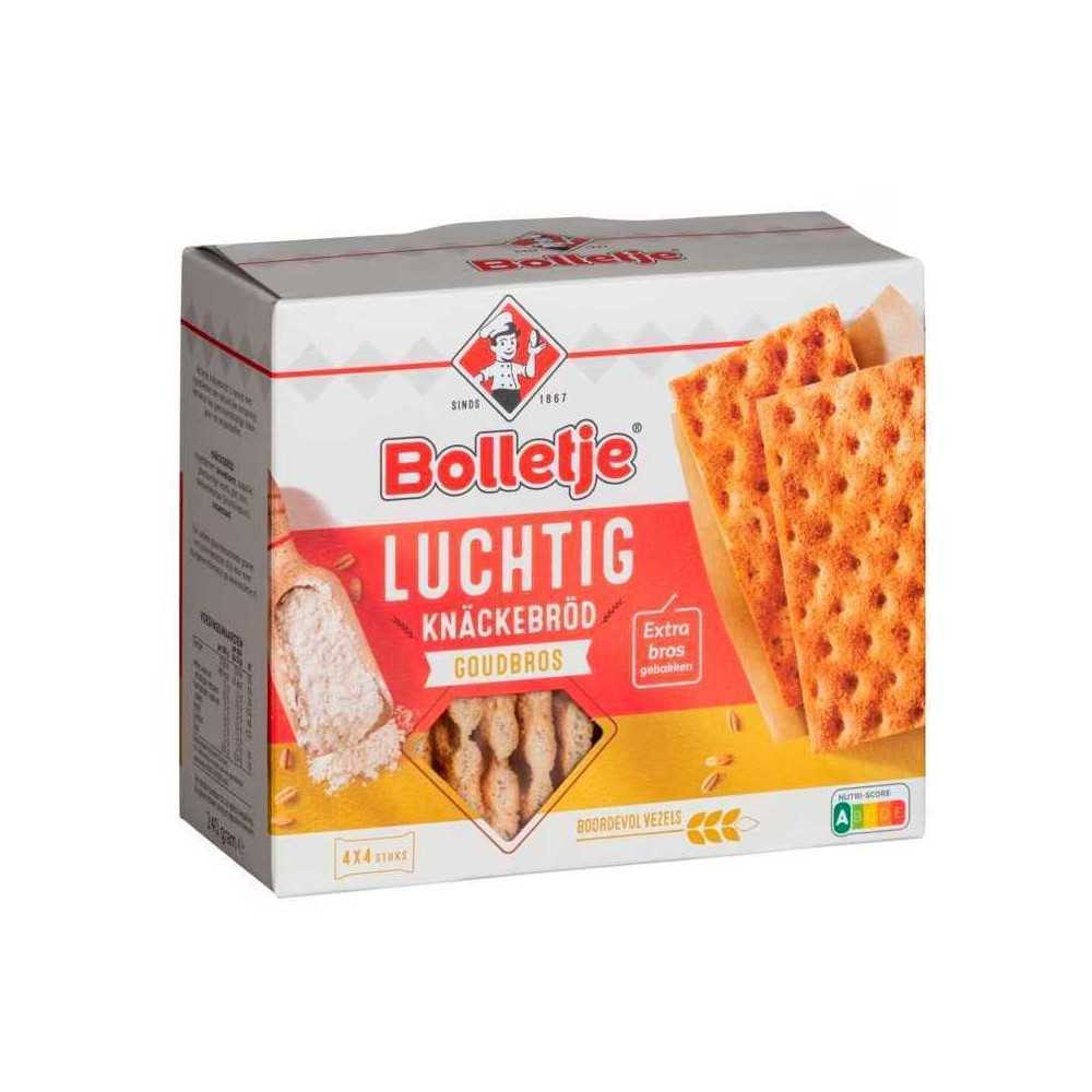 Bolletje Knackebrod Luchtig Goudbros / Crispy Nutural Bread 240g