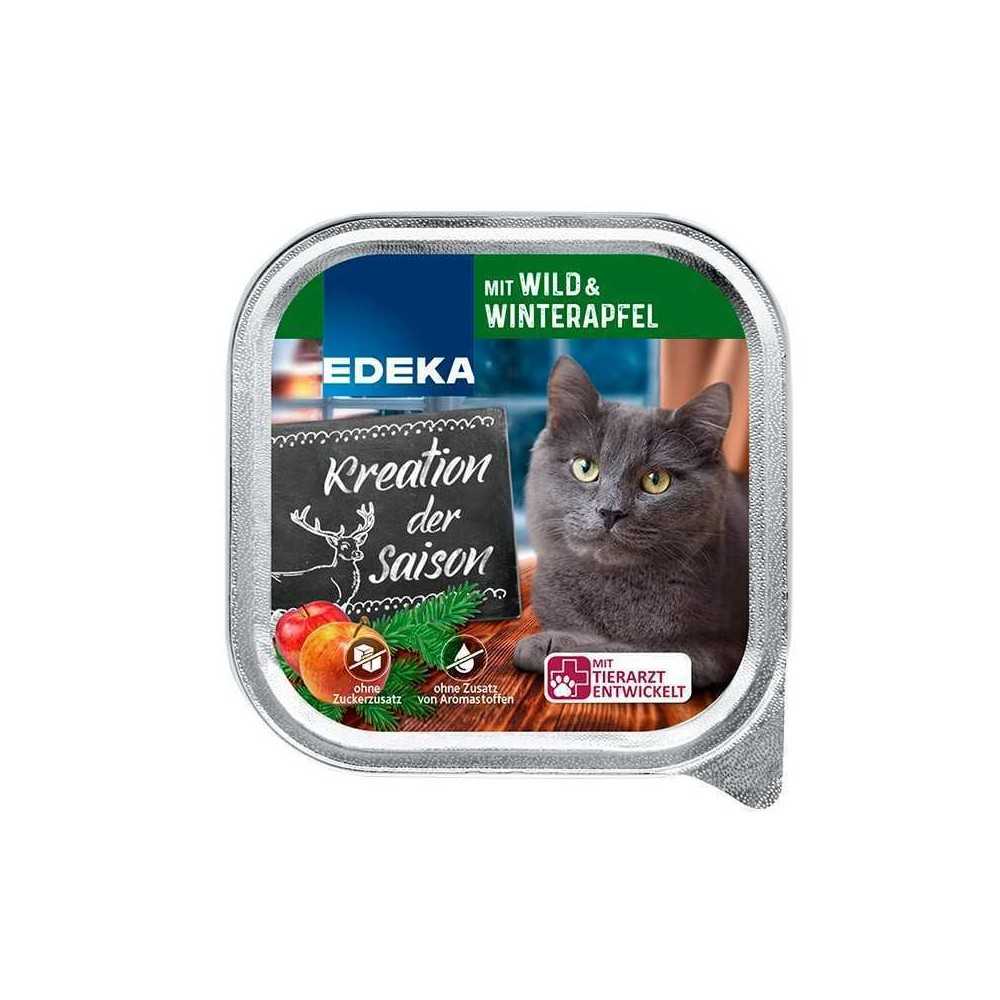 Edeka Feine Happen Menue der Season Kreation / Comida para Gato con Pavo 100g