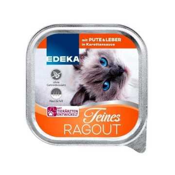 Gut&Günstig Feine Ragout Pute & Leber  / Comida para Gato con Pavo e Hígado 100g