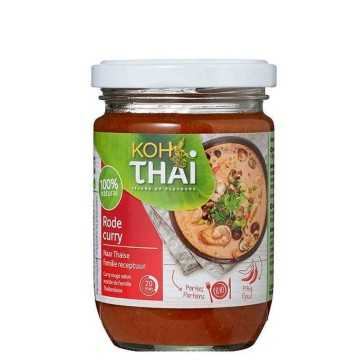 Koh Thai Rode Currypasta / Pasta de Curry Rojo 225g