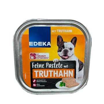 Edeka Pastete mit Geflügel / Comida para Perro con  Ave de Corral 300g