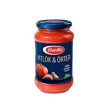 Barilla Saus Vitlök & Örter / Salsa de Tomate, Ajo y Hierbas 400g