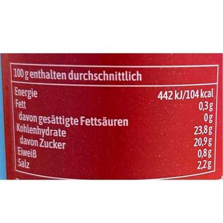 Hela Curry Gewürz Ketchup Delikat 30% Weniger Zucker/ Curry Ketchup 30% Less Sugar 800ml