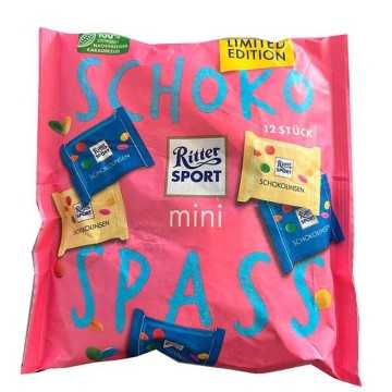 Ritter Sport Mini Bunter Mix / Surtido de Chocolatinas x12