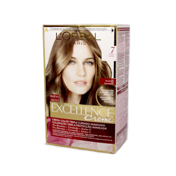 L'Oreal Paris Excellence Creme Rubio Oscuro 7/ Hair Color Dark Blonde