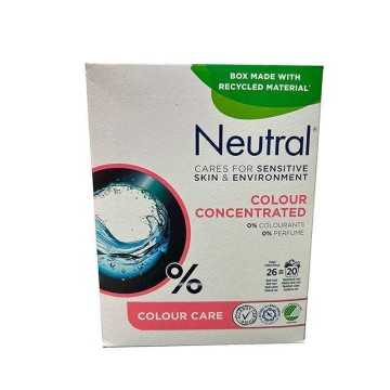 Neutral Konsentrert Pulver FargetTøy / Detergente en Polvo para Ropa de Color 975g