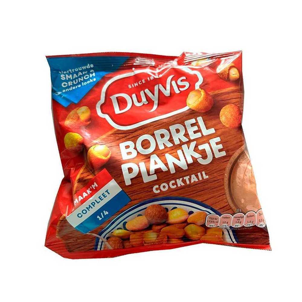 Duyvis BorrelPlankje Cocktail 275g/ Crunchy Peanuts Mix