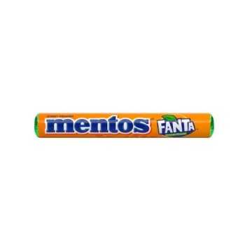 Mentos Fanta Orange Flavour / Caramelos Sabor Fanta Naranja 37,5g