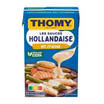 Thomy Hollandaise Mit Zitrone Sauce / Salsa Holandesa con limón 250ml