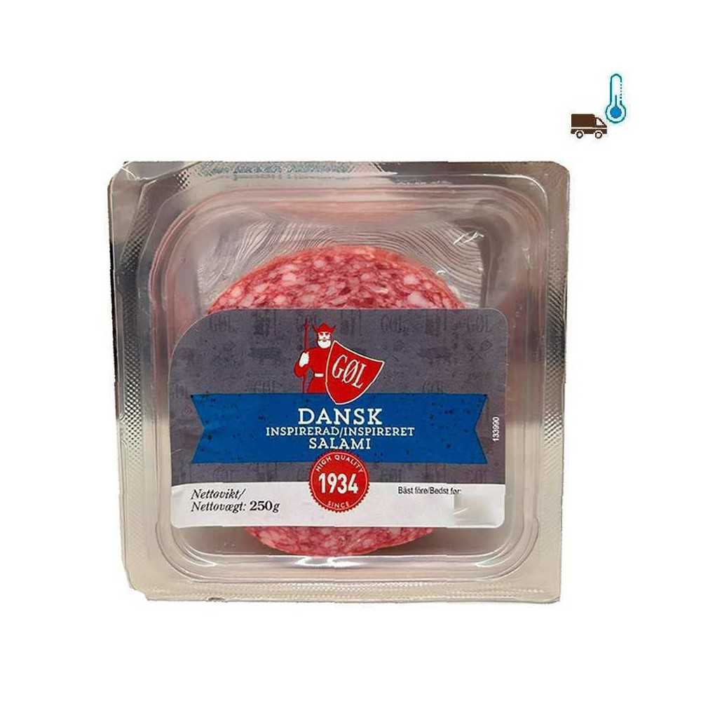 Gøl Danskinspirerad Salami Skivad 250g /  Inspiration Danish Salami