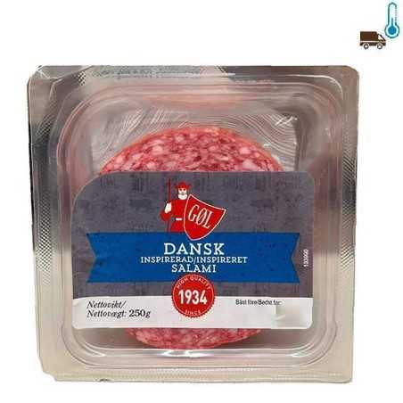 Gøl Danskinspirerad Salami Skivad 250g /  Inspiration Danish Salami