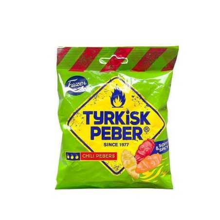 Fazer Tyrkisk Peber Chili Pebers / Caramelos de Chiles 120g