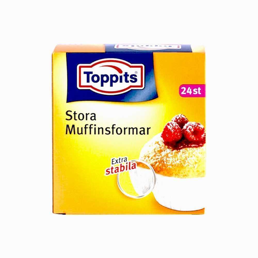 Toppits Stora Muffinsformar / Moldes para Magdalenas x24