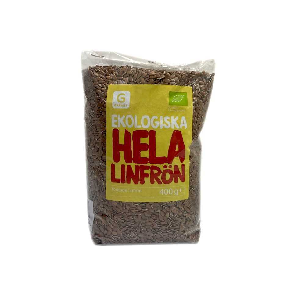 Garant Hela Linfrön / Semillas de Linaza Entera 400g