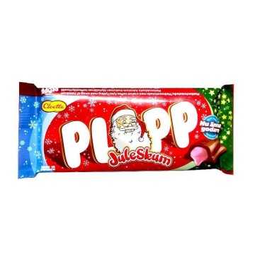 Cloetta Plopp Juleskum / Chocolatina Rellena 80g