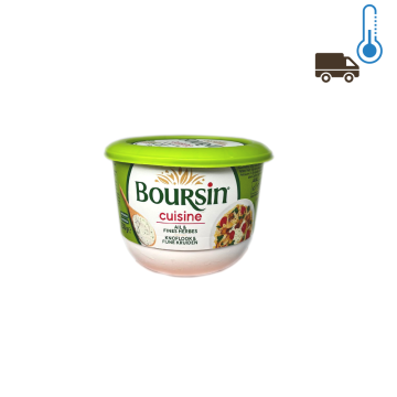 Boursin Cuisine Ail&Fines Herbes / Queso para Cocinar con Ajo y Finas Hierbas 230g