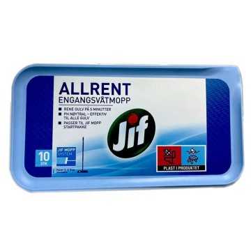 Jif Allrent Engangsvåtmopp / Paño Húmedo Desechable x10