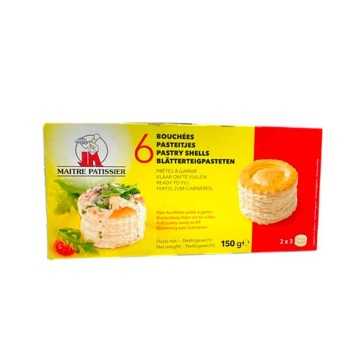 Maitre Patissier Bouchées x6 150g/ Vol au Vents